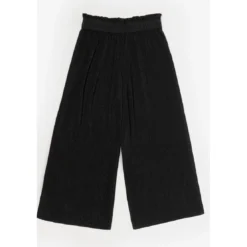 Le Temps des CerisesPantalon fille, loose, large SARAGI noir