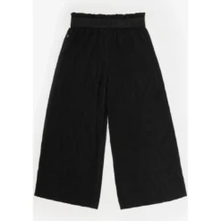 Le Temps des CerisesPantalon fille, loose, large SARAGI noir