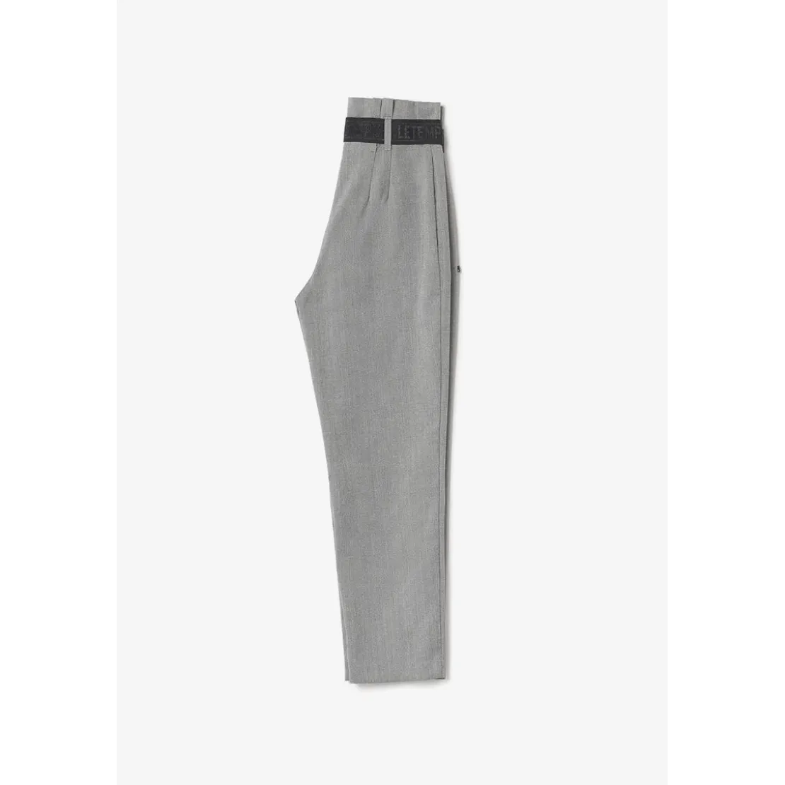 Le Temps des CerisesPantalon fille, carotte HOBBESGI gris