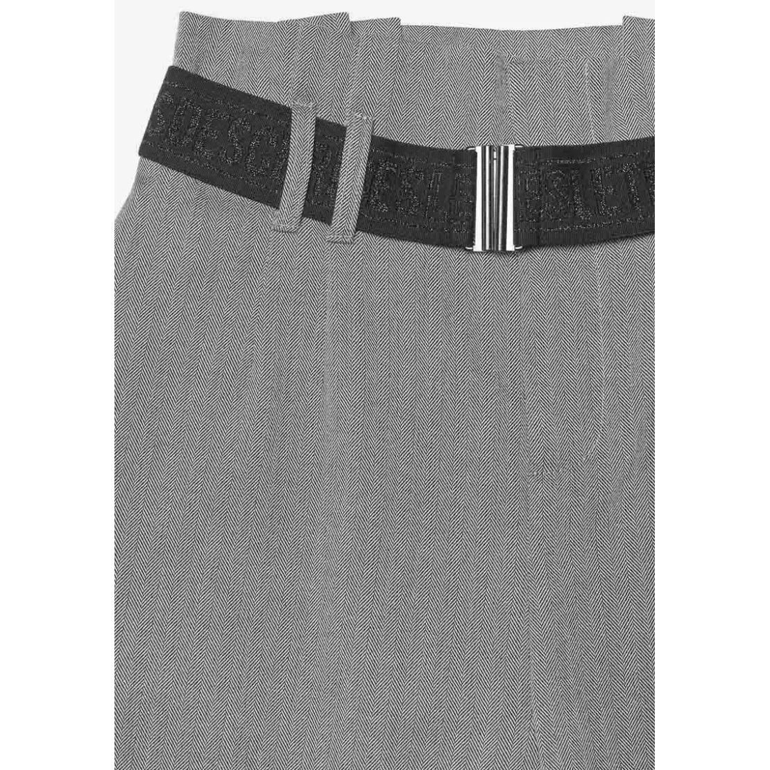 Le Temps des CerisesPantalon fille, carotte HOBBESGI gris