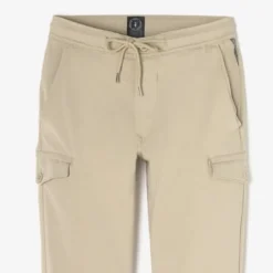 Le Temps des CerisesPantalon droite en jeans TOM beige Rolf
