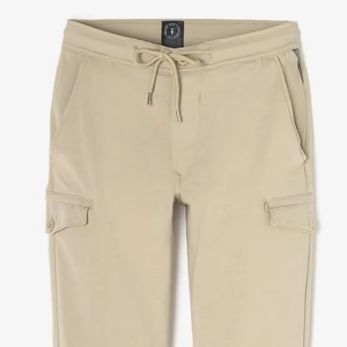 Le Temps des CerisesPantalon droite en jeans TOM beige Rolf