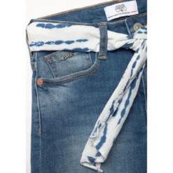 Le Temps des CerisesShort fille en jeans TIKA bleu