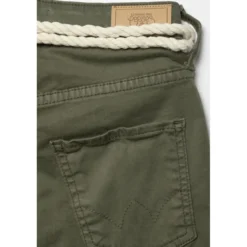 Le Temps des CerisesShort fille taille haute TIKO kaki
