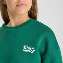 Le Temps des CerisesSweat-Shirt HELLAGI vert Beth