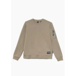 Le Temps des CerisesSweat-Shirt garçon COSMYBO blanc en coton
