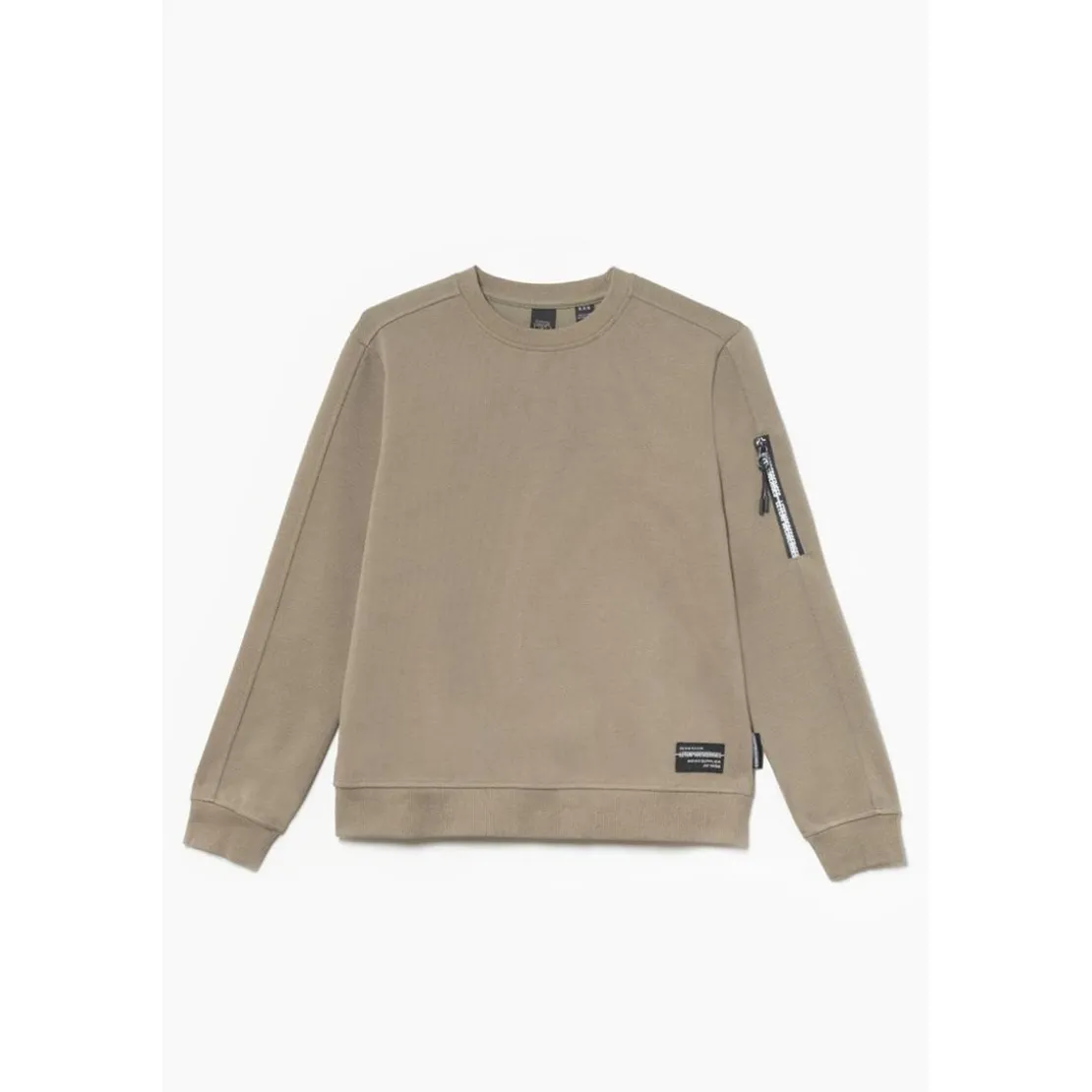 Le Temps des CerisesSweat-Shirt garçon COSMYBO blanc en coton