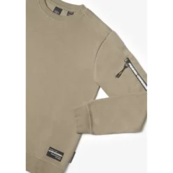 Le Temps des CerisesSweat-Shirt garçon COSMYBO blanc en coton