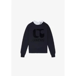 Le Temps des CerisesSweat-Shirt fille TITAGI noir Alice en coton