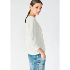 Le Temps des CerisesTee-hirt JEIE blanc en coton modal