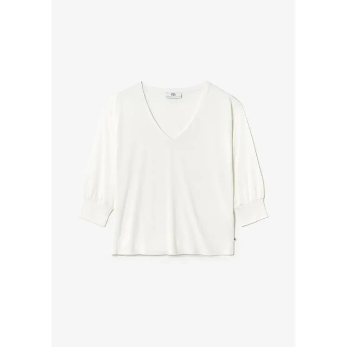 Le Temps des CerisesTee-hirt JEIE blanc en coton modal