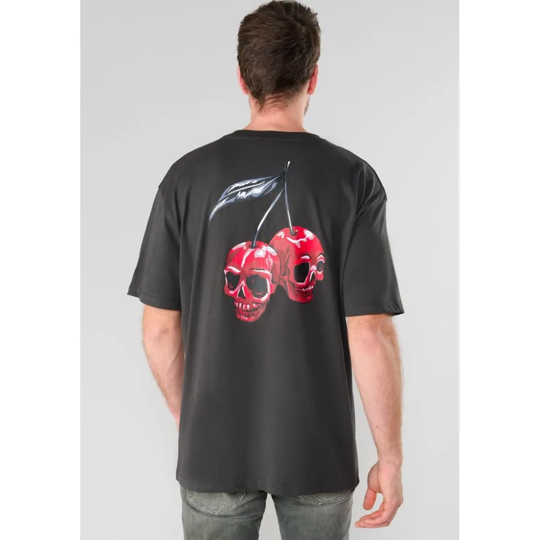 Le Temps des CerisesTee-Shirt CALDWELL gris Hal