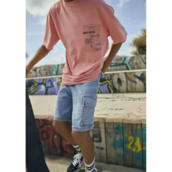 Le Temps des CerisesTee-shirt garçon HYACIBO saumon