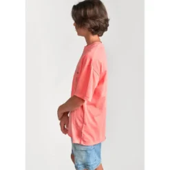 Le Temps des CerisesTee-shirt garçon HYACIBO saumon