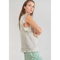 Le Temps des CerisesTee-Shirt TAMAJON gris