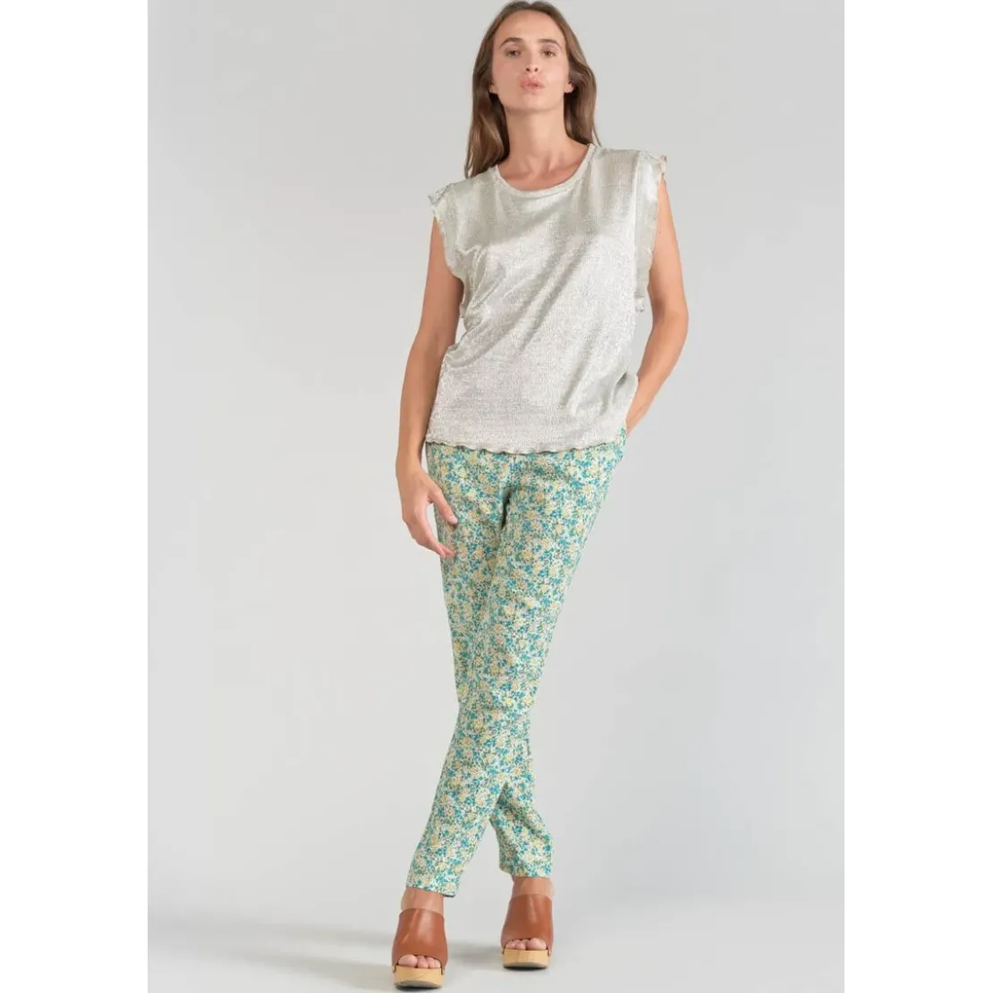 Le Temps des CerisesTee-Shirt TAMAJON gris