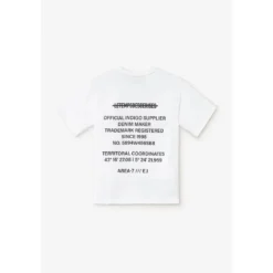 Le Temps des CerisesT-shirt garçon Zabrabo blanc imprimé en coton
