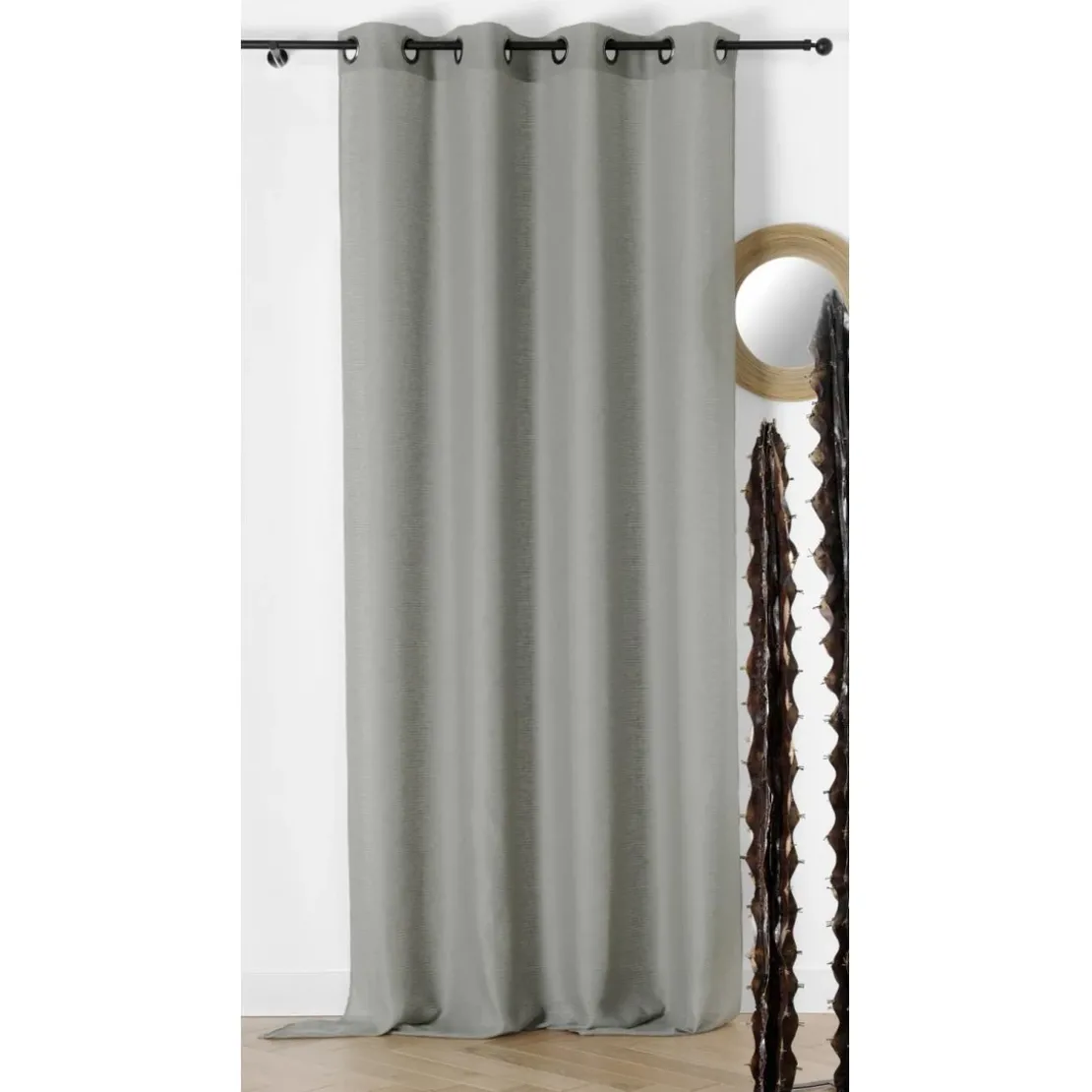 LinderVoilage oeillet ARIZONA gris