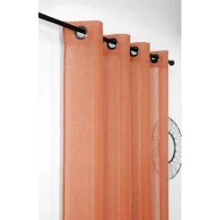 LinderVoilage oeillet Freeze Orange
