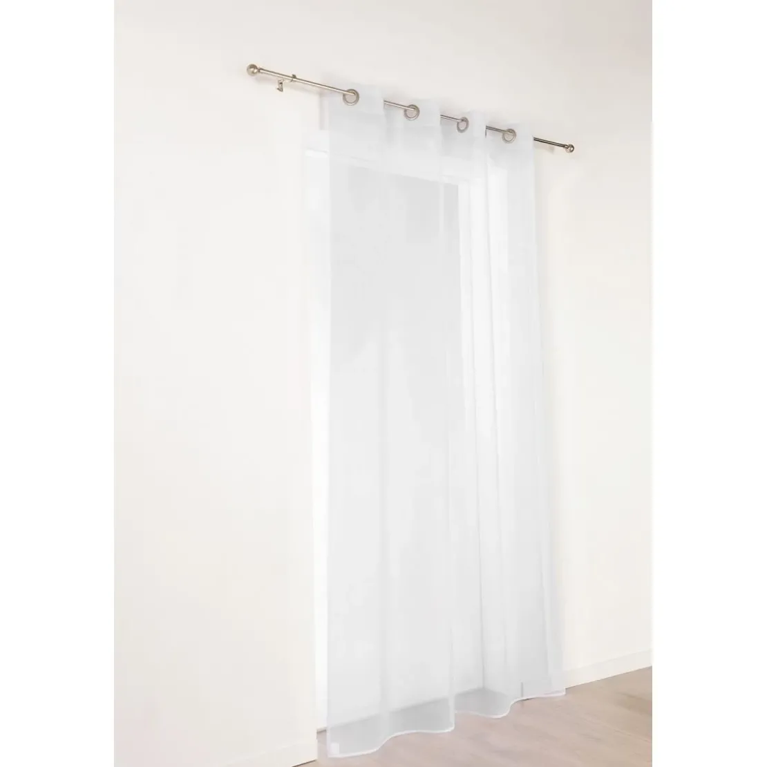 LinderVoilage Oeillet voile plein jour blanc