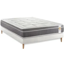 LITIER DELUXEEnsemble Le Trente sommier Blanc
