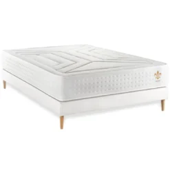 LITIER DELUXEEnsemble Le Vingt-Quatre sommier Blanc