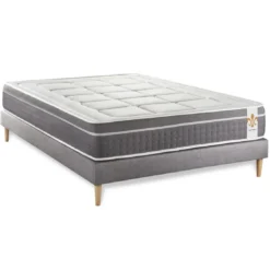 LITIER DELUXEEnsemble Trente sommier Kit Gris