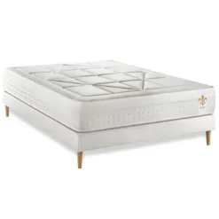 LITIER DELUXEEnsemble Vingt-Huit sommier Kit Blanc
