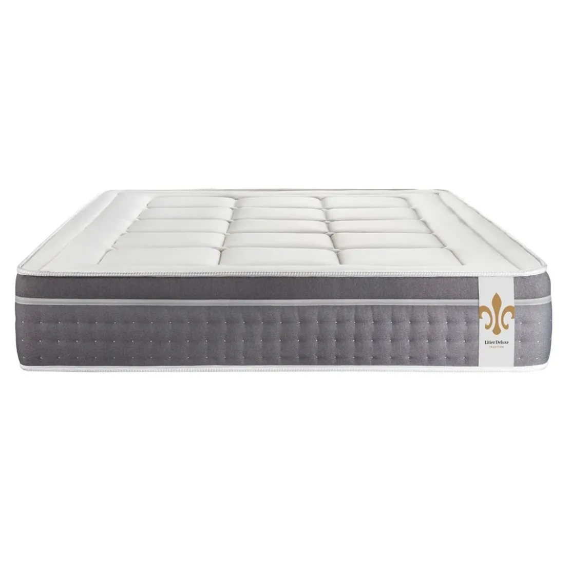 LITIER DELUXEPack Le Trente double sommiers Blanc