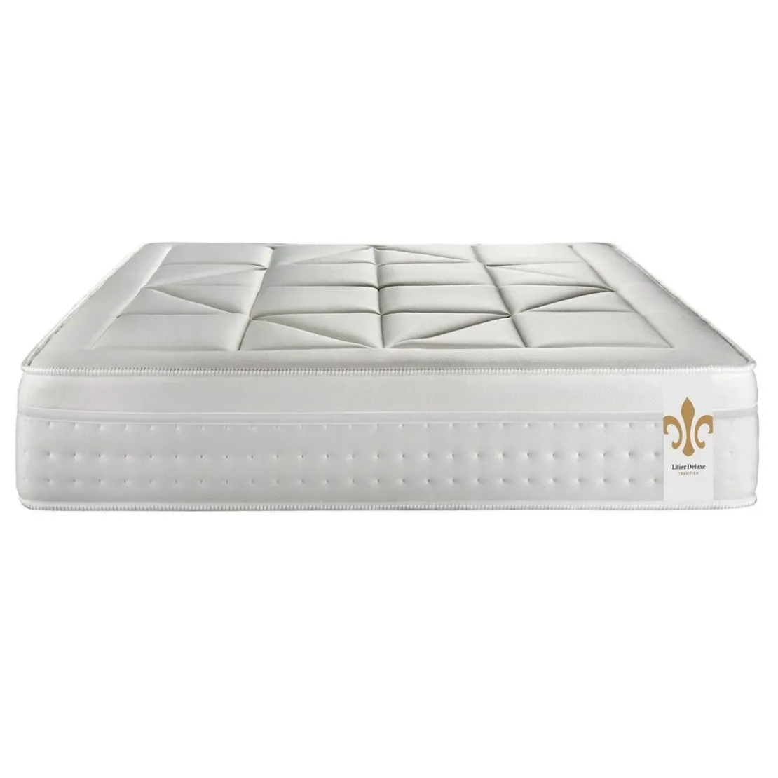 LITIER DELUXEPack Vingt-Huit sommier Kit Blanc