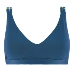 LiviaHaut de maillot de bain triangle Locana bleu foncé- Bandola