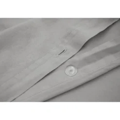 L'Officiel InteriorsLes basiques - Housse de couette en coton -Gris perle