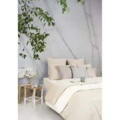 L'Officiel InteriorsLes basiques - Housse de couette en coton -crème