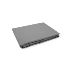 L'Officiel InteriorsLes Prodigieuses - Housse de couette en satin de coton - Gris foncé