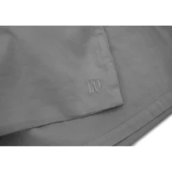 L'Officiel InteriorsLes Prodigieuses - Housse de couette en satin de coton - Gris foncé