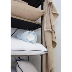 L'Officiel Interiors Plaid en coton beige - Les basiques