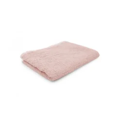 L'Officiel InteriorsPlaid en coton Rose poudré - Les basiques