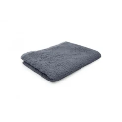 L'Officiel InteriorsPlaid en coton gris foncé - Les basiques