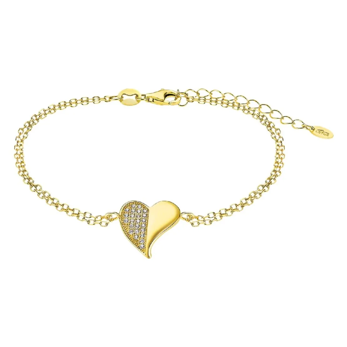Lotus SilverCharms Lotus Silver Doré Femme
