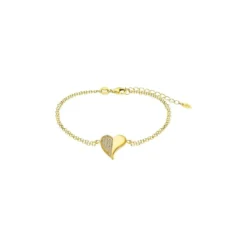 Lotus SilverCharms Lotus Silver Doré Femme