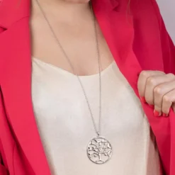 Lotus Style BijouxCollier et pendentif Lotus StyleLS2084-1/1 - rainbow arbre de vie Acier Femme