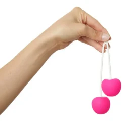 Love to LoveBoules de geisha cerises avec la bille CHERRY LOVE - DANGER PINK LOVE TO LOVE