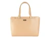 Mac DouglasGrand sac cabas cuir de buffle - finitions argenté pour femme rose nude -SAMBA-BUNI