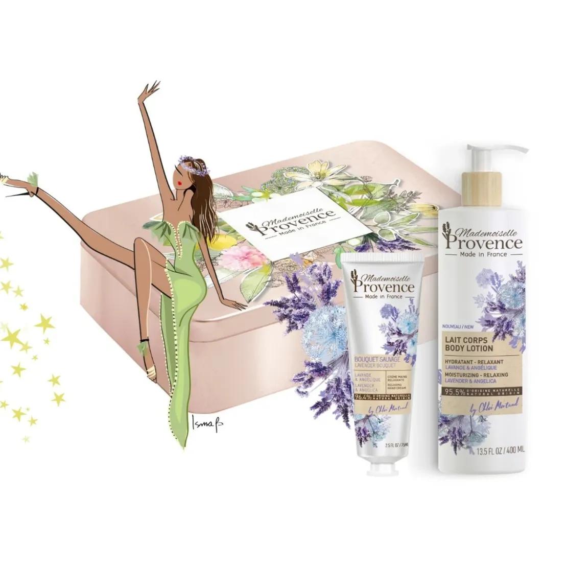 Mademoiselle ProvenceCoffret Ecrin Rituel Naturelle Relaxation - Lavande & Angélique