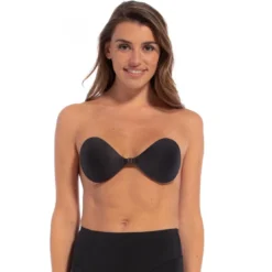 Magic Body FashionSoutien-Gorge Invisible qui s'Attache à l'Entre-Seins Noir- Backless beauty