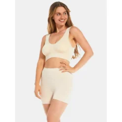 Magic Body FashionSoutien-Gorge Confort Bambou classique sans armature Beige- Bamboo