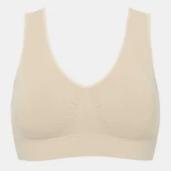 Magic Body FashionSoutien-Gorge Confort Bambou classique sans armature Beige- Bamboo