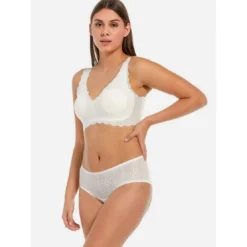 Magic Body FashionSoutien-gorge dentelle sans armature Blanc- Dream