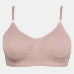 Magic Body FashionSoutien-gorge Confort Bambou bretelles fines sans armature Rose- Bamboo