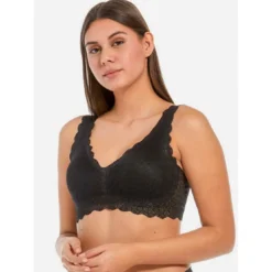 Magic Body FashionSoutien-gorge dentelle sans armature Noir- Dream